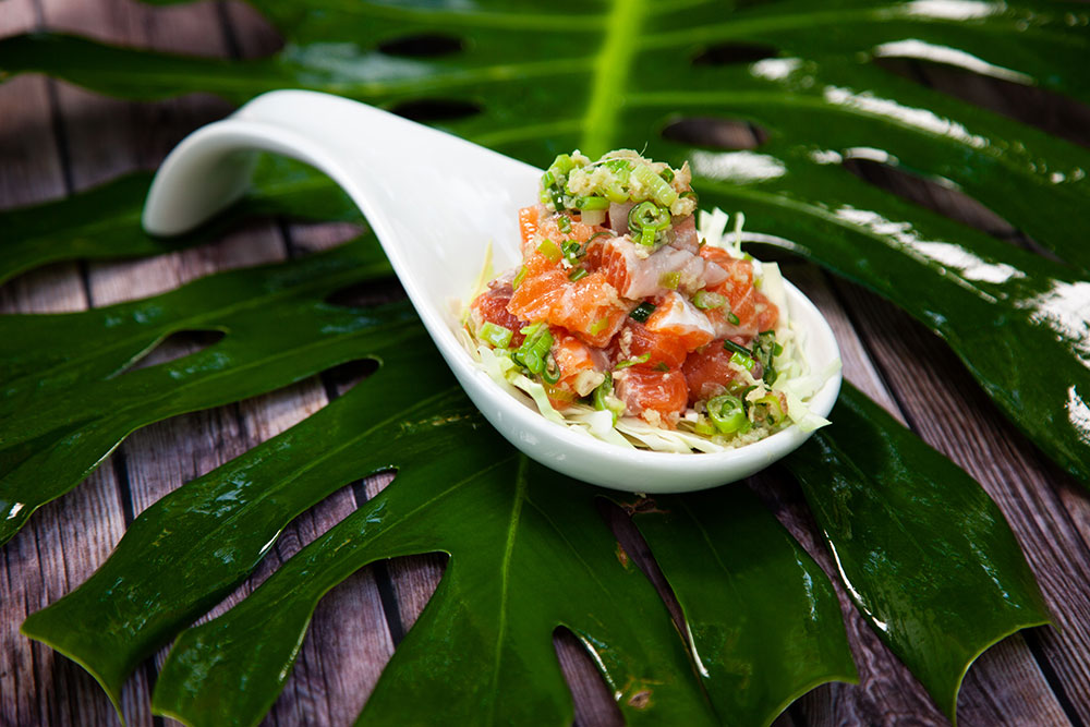 Show Aloha Challenge Salmon Poke Show Aloha Challenge Salmon Poke